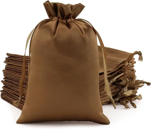 Miniatura 7 de Bolsas de regalo pequeñas de satén negro, 30 unidades de 3 x 4 con cordón, para aula de niños, boda, cumpleaños, graduación, recuerdos de fiesta