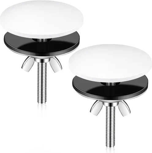 Miniatura 13 de LEIFIDE 2 Piezas 2 Pulgadas de Cubierta para Agujero de Fregadero de Cocina, Cubierta para Agujero de Llave de Cocina de Acero Inoxidable, Tapa