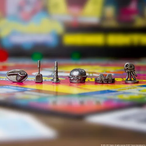Miniatura 6 de Monopoly Spongebob Squarepants Meme Edition Basado en el programa de Nickelodeon Con memes familiares de ubicaciones, episodios y personajes