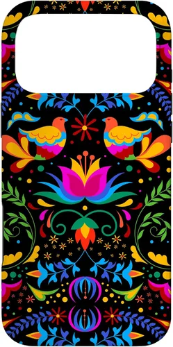 Miniatura 22 de Funda para iPhone 17 de Mexican Heritage Otomi Pride Love Peace Doves