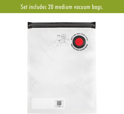 Miniatura 13 de Zwilling Fresh & Save. Juego de bolsas selladoras al vacío para alimentos.