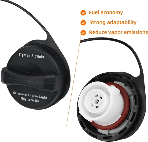 Miniatura 3 de FOKES Tapa de gasolina GT330, tapa del depósito de combustible para Chevy Silverado 1500 2500 3500 Avalanche Suburban Tahoe Traverse y GMC Acadia