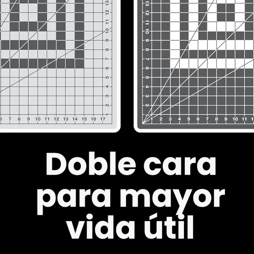 Miniatura 5 de Fiskars Alfombrilla de corte autorreparable para acolchados, artes y manualidades, cuadrícula de 24 x 36 pulgadas, tapete de coser, tabla de cortar