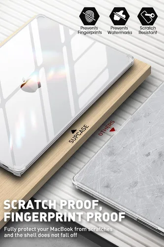 Miniatura 9 de SUPCASE Funda para MacBook Pro de 14 pulgadas versión 2021-2025 (Unicorn Beetle Clear), M5/M4/M3/M2/M1 Pro/Max Chip [antiarañazos] Funda delgada