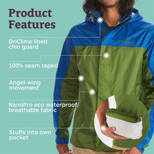 Miniatura 4 de Marmot PreCip Eco - Chaqueta para hombre