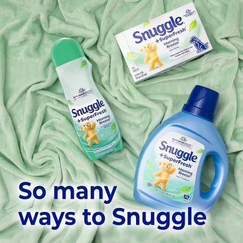 Miniatura 10 de Snuggle Plus SuperFresh - Hojas para secadora suavizantes de tela con control estático y tecnología de eliminación de olores, original, 200