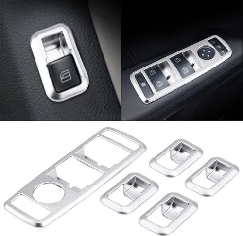 Miniatura 2 de Interruptor principal de ventana eléctrica, interruptor de ventana de coche, cubierta de botón para A B C (W204) E(W212) GLA GLK GL GLE Class