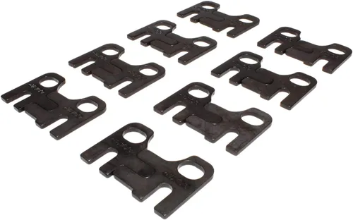 Miniatura 2 de Comp Cams 4839-8 Juego de placas guía ajustables planas de 2 piezas SBC/289-351W con varilla de empuje de 3/8" 7/16