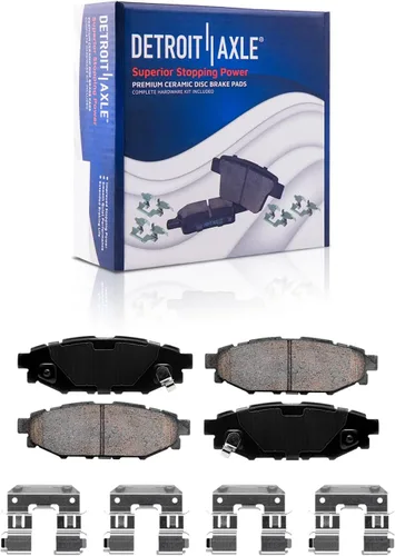 Miniatura 33 de Detroit Axle - Kit de freno delantero para Ford F-150 2010-2011, Ford Expedition Lincoln Navigator 2010-2021, repuesto de pastillas de freno