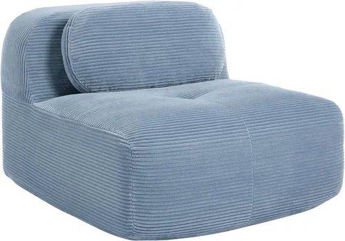 Miniatura 12 de Sofá modular sin hueso de 117 pulgadas, sofá modular en forma de L para sala de estar, sofá comprimido con asiento profundo, sofá nube de pana