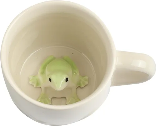 Miniatura 11 de Taza de café 3D con unicornio en el interior, linda figura de animal hecha a mano en cerámica, regalo para Navidad, cumpleaños o día de la madre