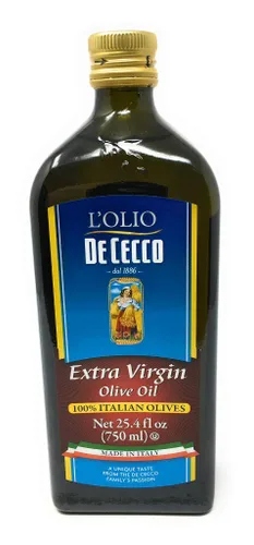 Miniatura 3 de De Cecco Aceite de oliva virgen extra de 16.9 onzas, 100% aceitunas (paquete de 6), ideal para ensaladas, sopas, verduras al vapor, carne asada y a