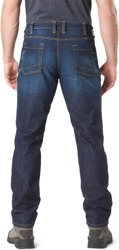 Miniatura 3 de 5.11 Tactical Defender-Flex Slim Jeans para hombre, cintura ajustada, 7 bolsillos, estilo 74465