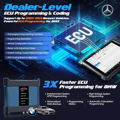 Miniatura 5 de 2026 Autel MaxiSYS Ultra Scanner, herramienta de diagnóstico de escaneo inteligente MSUltra Top, Motor TruSpeed, Topología 2.0, [$2000] 5in1 VCMI