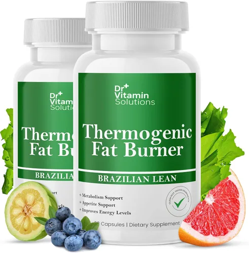 Miniatura 11 de Quemador de grasa termogénico para mujeres y hombres, píldoras de dieta magra brasileña Supresor del apetito y potenciador del metabolismo con té