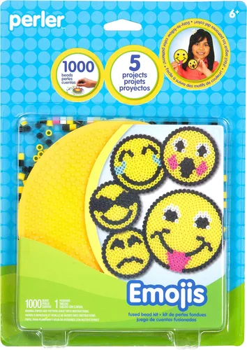 Miniatura 3 de Perler Beads - Kit de actividades de cuentas de fusibles para manualidades infantiles, 2004 piezas Geométrico