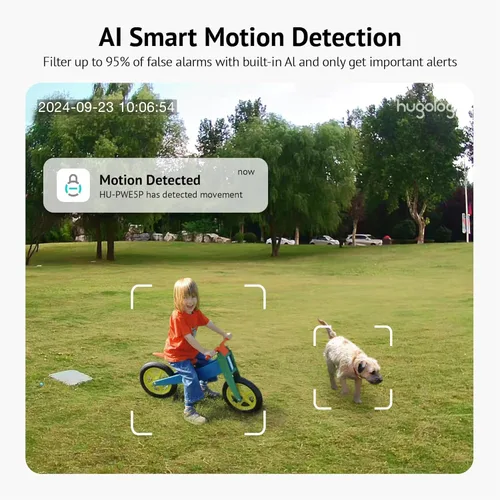 Miniatura 4 de Hugolog Cámaras de seguridad 3K 5MP para interiores y exteriores para seguridad del hogar, cámara para el hogar con visión nocturna a
