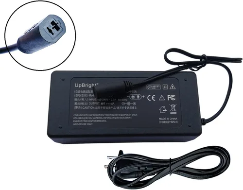 Miniatura 2 de UpBright Adaptador de 2 clavijas de 29 V CA/CC compatible con el modelo CL2902-B CL2902B CL2902-1 CL29021 CL 2902 B CL2902-E CL2902E CL2902-A