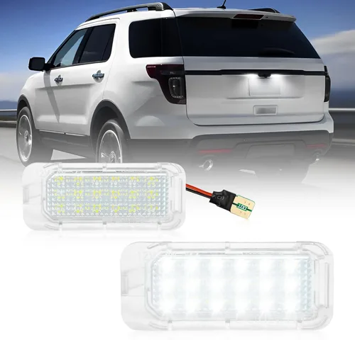 Miniatura 11 de LESAUCE Kit de luces LED para matrícula para Dodge Ram 1500 Pickup 1994-2001, Dodge Ram 2500/3500 1994-2002 Pickup - LED blanco de 6000 K, carcasa