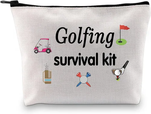 Miniatura 8 de Kit de supervivencia de golf, bolsa de maquillaje, regalo de golf, accesorios de golf, regalo para mamá, golfista, humor