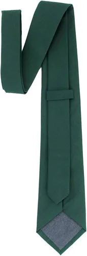 Miniatura 3 de Corbata de algodón de color sólido para hombre