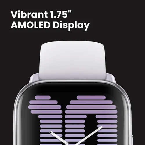 Miniatura 6 de Amazfit Active Reloj de 1.65 pulgadas, con IA de fitness y entrenador de sueño y GPS, compatible con Alexa, llamadas y música Bluetooth, batería: 14