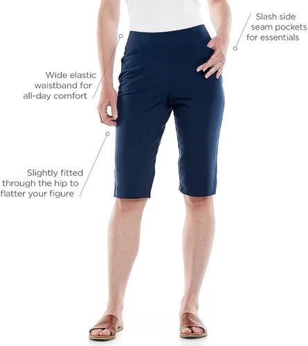 Miniatura 2 de Coolibar Pantalones cortos casuales San Marco UPF 50+ para mujer - Protección solar
