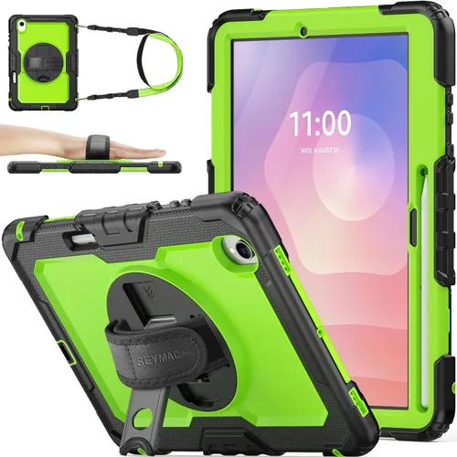 Miniatura 33 de SEYMAC stock Funda para Samsung Galaxy Tab S10 Lite / S10 FE / S9 FE 5G / S9 Funda para Tableta 10.9''/ 11'' Protectora con Protector de Pantalla