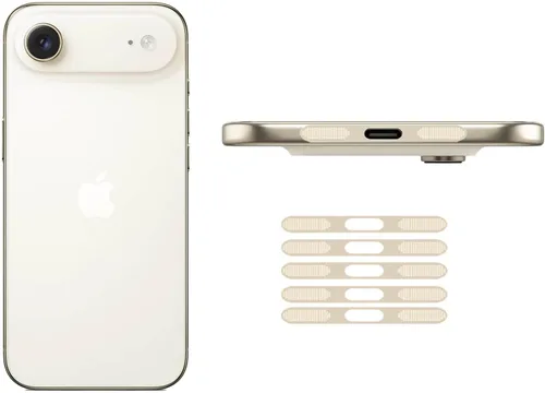 Miniatura 16 de para iPhone 17 Pro Max Auricular Parlante Malla Anti Polvo Adhesiva Cubierta - 5 PIEZAS / Naranja Cósmico Naranja (Cosmic Orange)