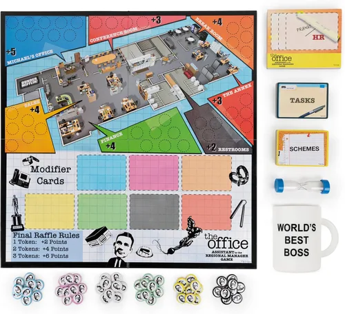 Miniatura 2 de The Office TV Show, asistente del juego de fiesta de gerente regional, para adultos y adolescentes a partir de 16 años