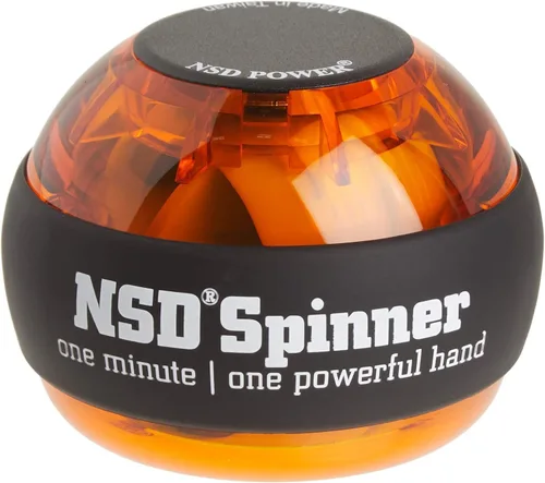 Miniatura 5 de Ejercitador de muñeca y antebrazo con giroscopio Nsd Power Essential Ámbar