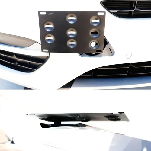 Miniatura 7 de Soporte para placa matrícula para BMW, Negro