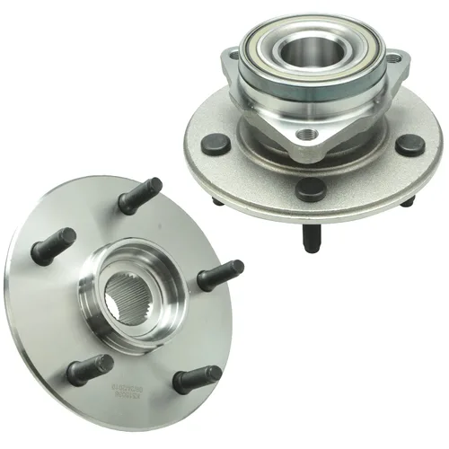 Miniatura 27 de Detroit Axle - Bujes de rodamiento de rueda traseros de 2 piezas para Volkswagen Jetta Beetle Golf City Audi TT Quattro, 2 rodamientos de ruedas