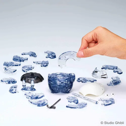 Miniatura 3 de Beverly Rompecabezas de cristal de 42 piezas Totoro Gris