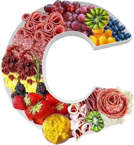 Miniatura 21 de Bandeja de cartón de 12 pulgadas con forma de cartón, para dulces de papel maché, embutidos de cumpleaños (S)
