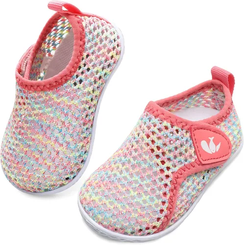 JIASUQI - Calzado de playa para niños y niñas para piscina Calzado para el agua y playa Sandalias para caminar Tenis atléticos
