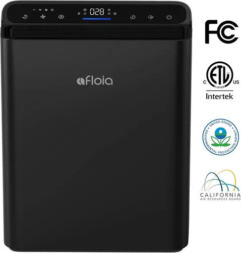 Miniatura 2 de Afloia Purificadores de aire para dormitorio, hogar, habitación grande de hasta 2000 pies cuadrados, filtro eficiente de 3 etapas con sensor láser