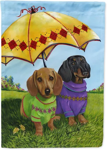 Miniatura 376 de Caroline's Treasures PPP3097CHF - Pijama de Navidad con diseño de bulldog francés para colgar en la pared, poliéster, tamaño de casa, multicolor