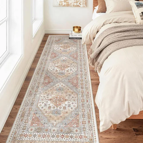 Miniatura 50 de zesthome Alfombra 4x6 - Alfombra Resistente a Manchas Lavable, Alfombras con Respaldo Antideslizante para Sala de Estar, Alfombras Pequeñas de Área