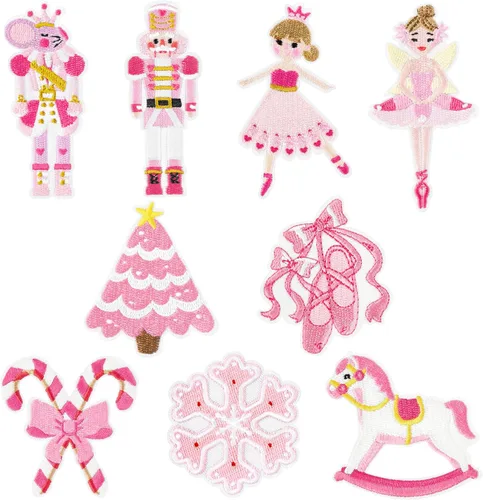 Miniatura 7 de 9 piezas de parches para planchar de regreso a la escuela coloridos ABC lápiz autobús escolar para coser reparación bordado aplicación DIY