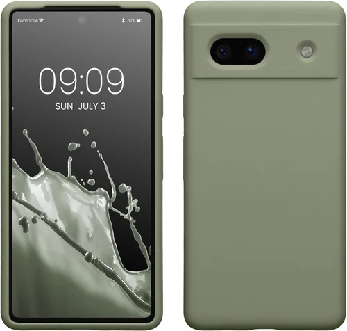 Miniatura 337 de kwmobile Funda Compatible con Google Pixel 6 Pro - Funda de Teléfono de Silicona TPU con Acabado Suave - Azul Caribe