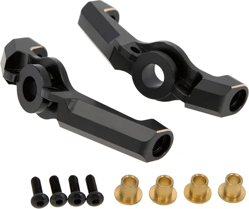 MEUS RACING UTB18 Bujes C de latón 0.71 oz/pc para AXIAL UTB18 Capra Trail Buggy 1/18 RC Crawler #AXI212009, negro