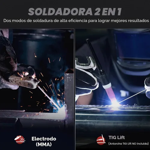 Miniatura 4 de ARCCAPTAIN Soldador de Electrodo 110V 130A Mini Soldador, Máquina de Soldadura MMA ARC Portátil para Solo Un Paso, Máquina de Soldadura Inversora