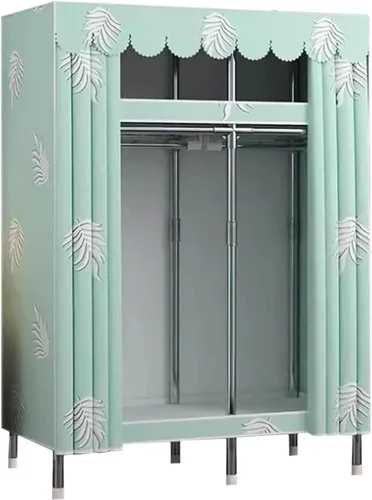 Miniatura 22 de large closets Portable Wardrobe Closet Thickened Steel Pipe Clothes Closet for Bedroom Hanging Large Closet Lightweight Portable Closet Space-saving