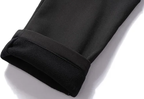 Miniatura 6 de Lelaki Pantalones de esquí de nieve impermeables para niños, pantalones de senderismo para exteriores, pantalones cálidos con forro polar