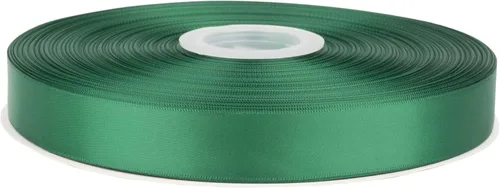 Miniatura 31 de Cinta de satén de doble cara de 1-1/2 pulgadas x 100 yardas, cinta de poliéster negra para envolver regalos, decoración de boda, arreglos florales