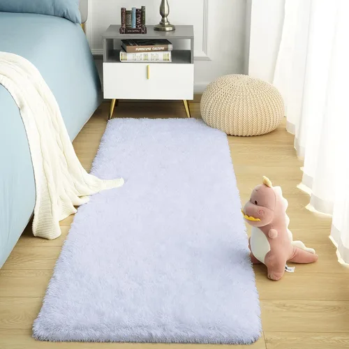 Miniatura 46 de ST. BRIDGE - Alfombra suave y esponjosa para la habitación de los niños, decoración para la guardería del bebé, alfombras antideslizantes, alfombras