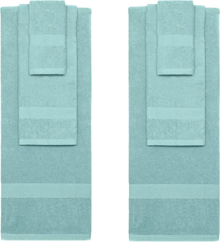 Miniatura 60 de BY LORA Juego de toallas de mano de algodón de rizo bordadas personalizadas, toallas de baño con monograma personalizadas, ultrasuaves