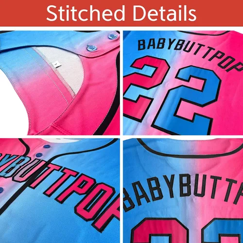 Miniatura 3 de Camiseta de béisbol personalizada cosida, uniforme deportivo para hombres, mujeres y niños