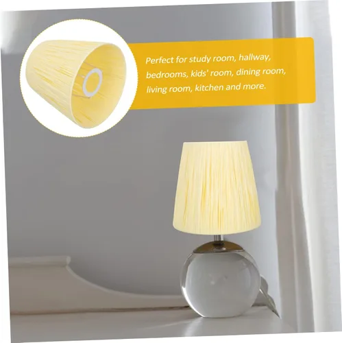 Miniatura 2 de DOITOOL Pantalla plisada para lámpara de mesa, estilo moderno, protección ocular